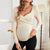 Apricot Maternity Top