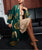 SOLD OUT:Dark Green & Gold Robe