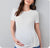 Twist White Maternity Top