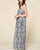 Snake Printed Maxi