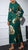 SOLD OUT:Dark Green & Gold Robe