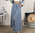 Classic Button Jean Skirt