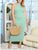 Mint Bodycon Maxi